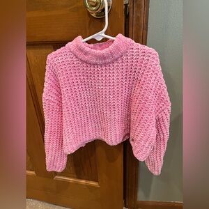 XS (5/6) Cropped Justice Sweater.